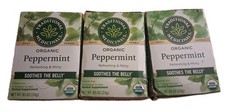 3 New Traditional Medicinals Organic Peppermint Herbal Tea Bags, 16 Count Packs
