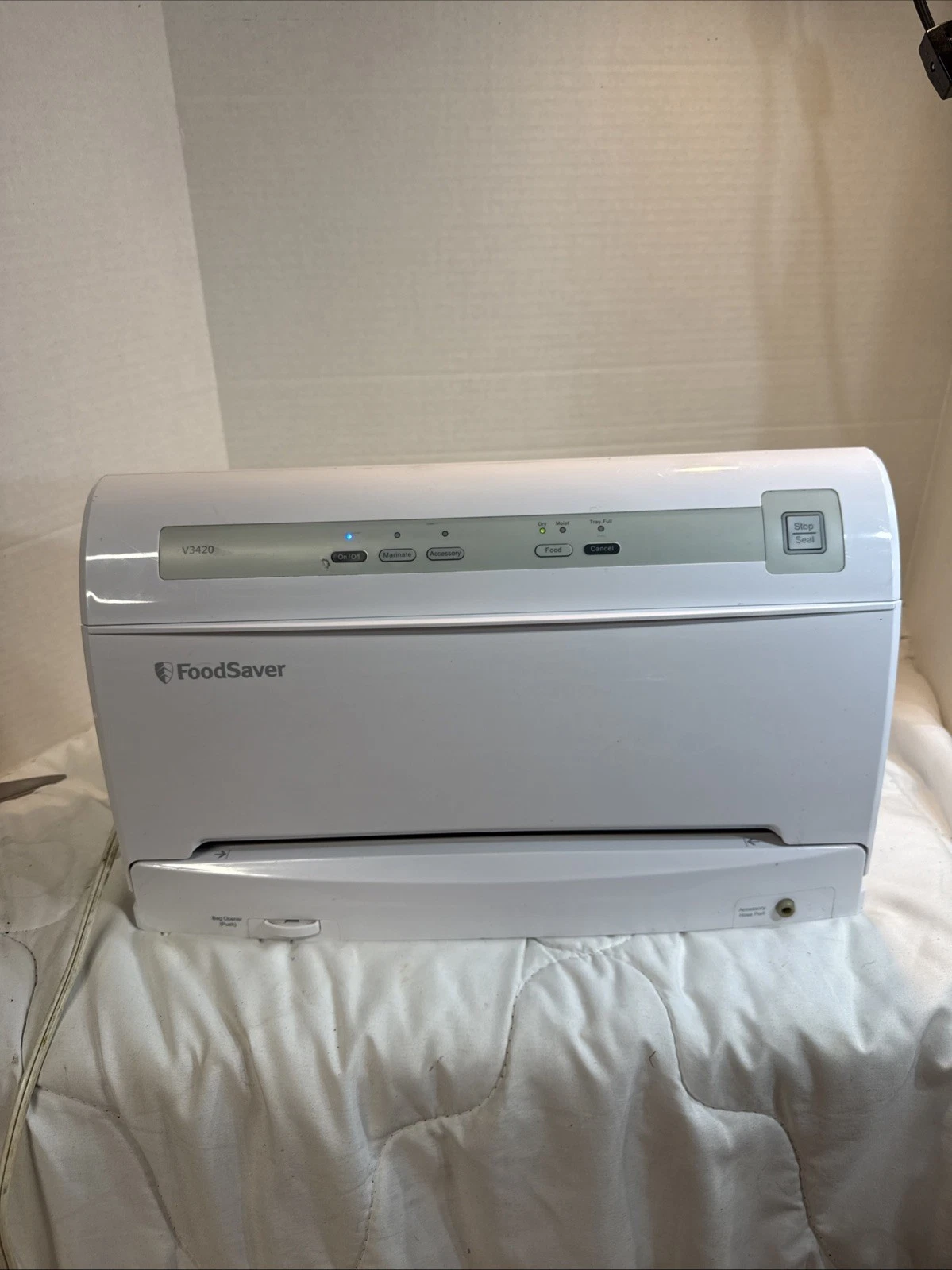 FOODSAVER V3420 Smart Seal Vacuum Sealer White