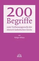 200 Begriffe Zum Verfassungsrecht Der RöMisch-Katholischen Kirche Althaus Buch