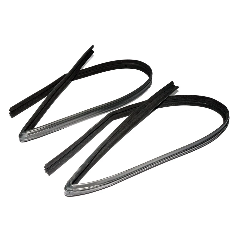 Ajuste BMW 3 Series M3 E30 Sedan 318i 325e 325ix 84–91 conjunto de canais de corrida de vidro para janela - Imagem 4 de 4