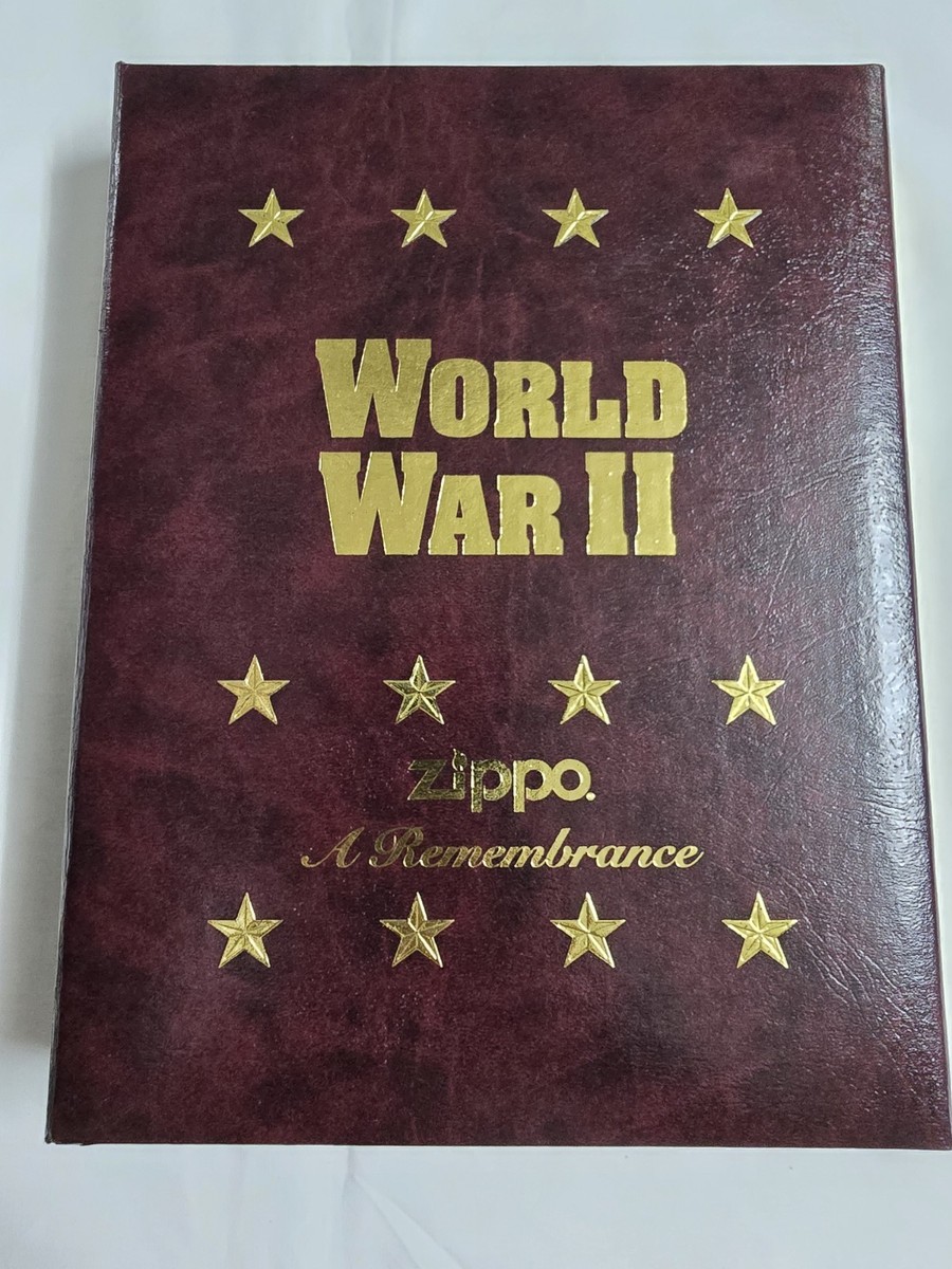 World War Ⅱ ZIPPO★4個フルセット★未使用 Zippo 1995 Set Of 4 World War II Vol. I Solid Brass Lighter. NEW