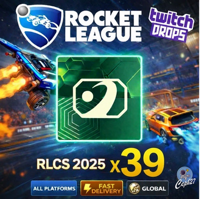 Rocket League Twitch Drops - 39 Items/Packs