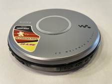 FOR PARTS Vintage Sony Walkman D-EJ011 Portable CD Player Silver.