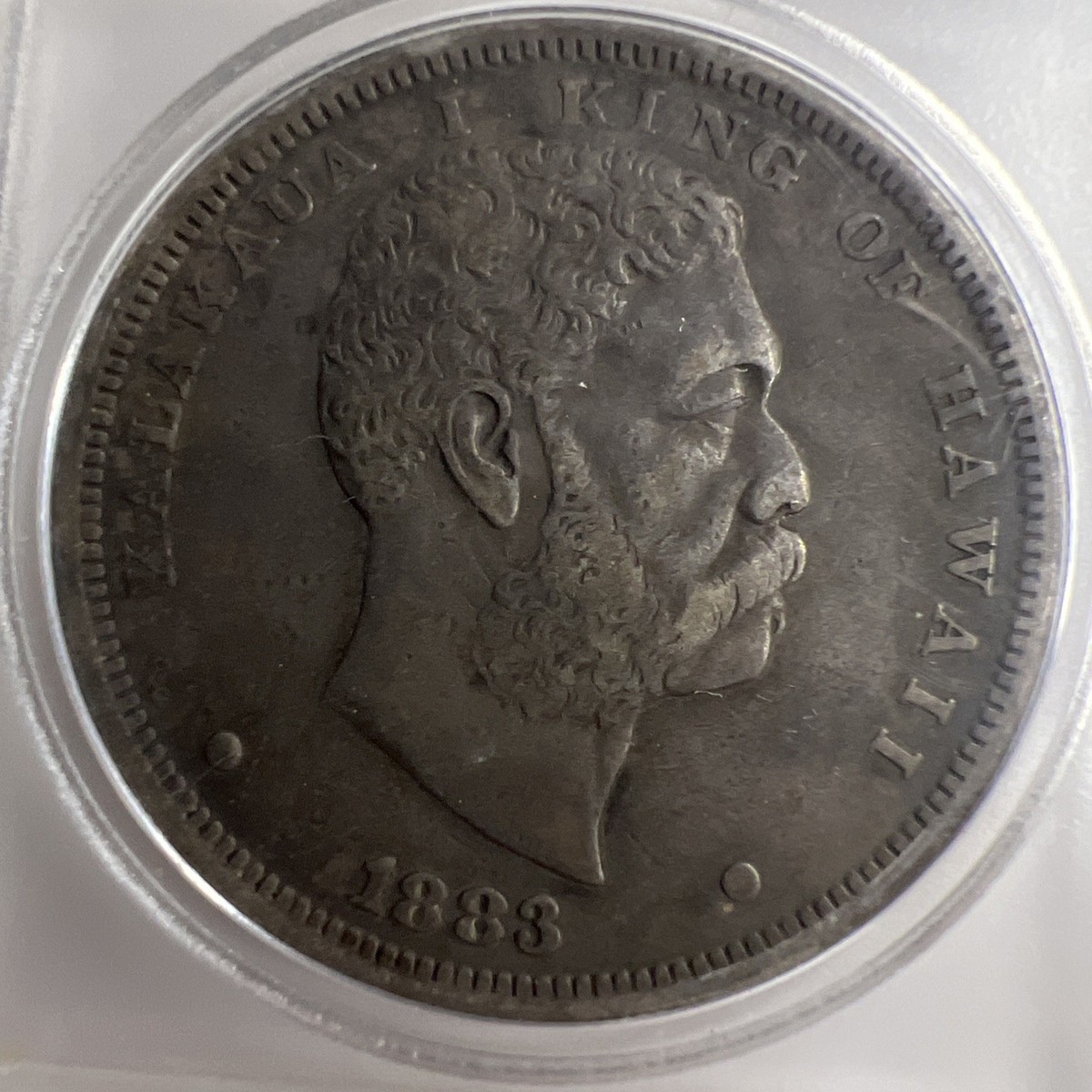 ハワイ銀貨KALAKAUAI KING OF HAWAII1996年 ハワイ銀貨KALAKAUAI KING OF HAWAII1996年