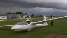 Schneider ES-65 Platypus Glider Desktop Wood Airplane New Model Large 1/48