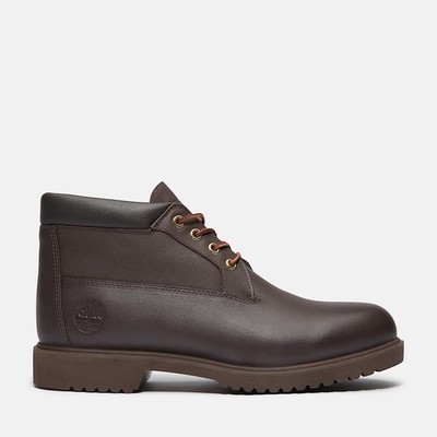 Men s Timberland Waterproof 1973 Newman Chukka TBL BROWN FULL GRAIN PREMIUM NEW