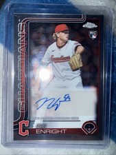 2025 Topps Chrome Update Series - Autographs Nic Enright #AC-NE (AU, RC)