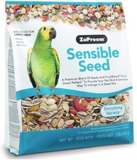 ZuPreem Sensible Seed Enriching Variety for Large Birds Bird Parrot Food 2 lb