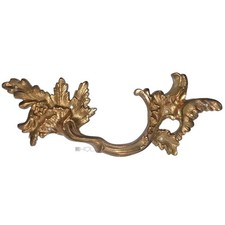 Large Furniture Drawer Pull Bronze Neo Baroque 18.5cm