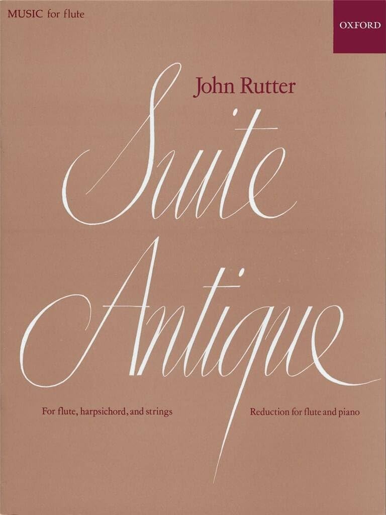 Suite Antique: Reduction for flute and piano-John Rutter - Image 5