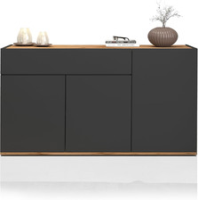 Credenza E Buffet GARDA per Soggiorno Con 1 Cassetti E 3 Ante, Madia per Salotto