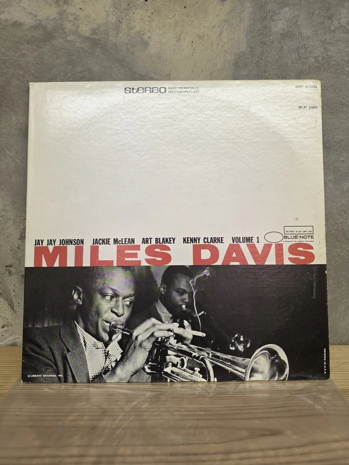 Miles Davis LP Blue Note BLP 1501 w OG Inner - Image 3 of 4