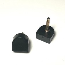 2pc High Heel Shoes Repair Replacement Tips Taps Dowel Lifts U-Shape 12MM