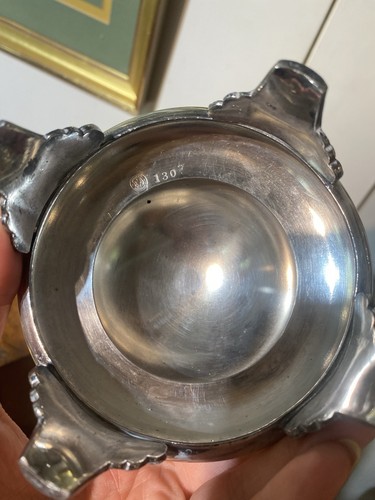 Antike Meriden Butterdose Deko Silber Teller 130 gestempelt - Bild 9 von 13