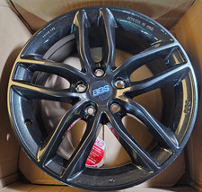 Qty 1 Bbs Sx0301 Crystal Black 5 Spoke Wheel Rim 17x7.5 5x112 45mm 10013592