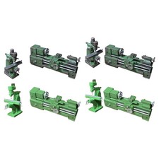 Lathe Modell Miniatur Reparatur Werkzeug Werkbank Bohrmaschine Modell Aus Pp