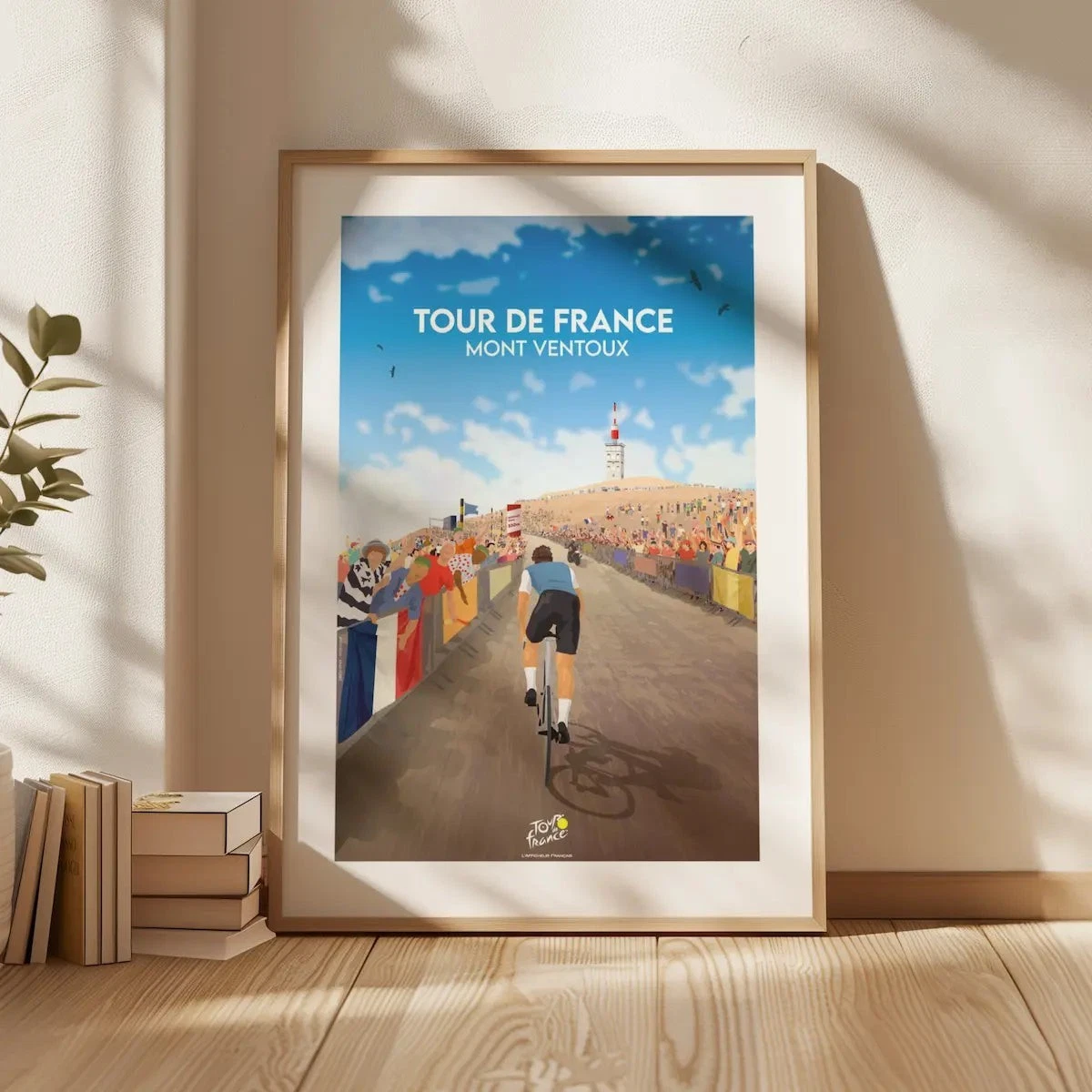 Affiche Tour De France étape à Tours - Juillet 2005, Cyclisme Vintage Très Bon état