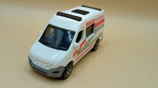 Vintage 2011 Matchbox Renault Master Ambulance Toy Truck White
