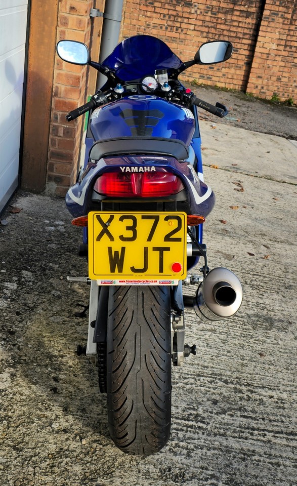 Yamaha YZF R6 5EB 2001 Blue 19229 Miles | eBay UK
