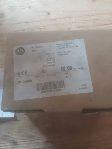 New ALLEN BRADLEY 100-C30D10 Ser. C Coil 110/50-120/60 Contactor 100-C30*00
