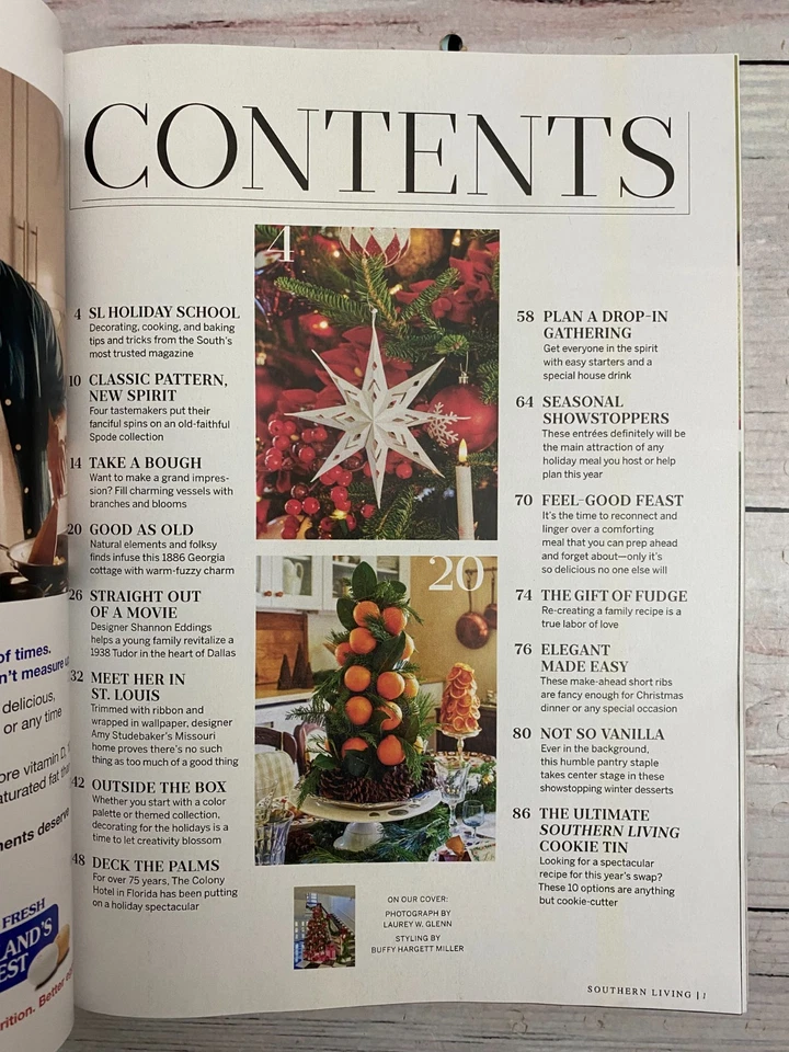 Southern Living Special Collector's Edition Magazine January 2026 Christmas - Image 3 of 3