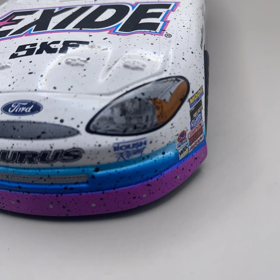 Coche diecast vintage Jeff Burton 1:24 2000 Exide Ford Taurus #99 NASCAR Foto 4 de 4