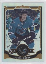 2015-16 O-Pee-Chee Rainbow Foil Justin Braun #212 0i5j
