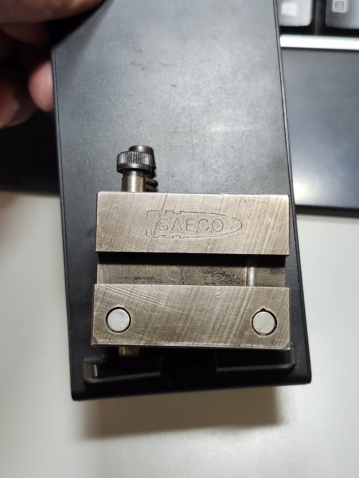 Saeco #458, 255gr SWC Bullet mold For MASTER CASTER (No Sprue Plate)