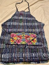 Guatemalan Apron Hand Embroidered Floral Pattern