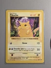 Pokémon TCG Pikachu Base Set Shadowless Yellow Cheeks Card 58/102 LP Free Ship