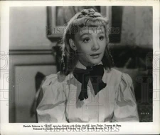 1950 Press Photo Actress Daniele Delorme stars in GigiI" - pix29096