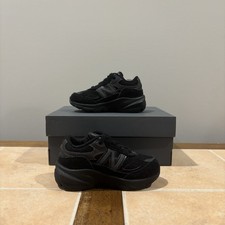 New Balance Toddler Kids 5 990v6 Black Black Medium IC990BB6 NEW