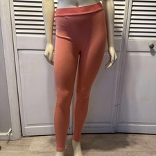 Women's Unbranded Coral Ribbed Leggings S