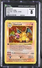 Charizard 1999 Pokemon Base Set 1st Edition CGC 8 #4/102