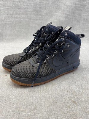 Nike Shoes Mens Size 12.5 Blue Lunar Force 1 Duckboot Winter Snow Boots As Is