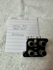 NAD 7250 Main In / Pre Out