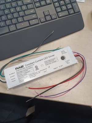 Rab Constant Current LED Driver Model-0-10V RDD-BQE-120-A2340-PV40