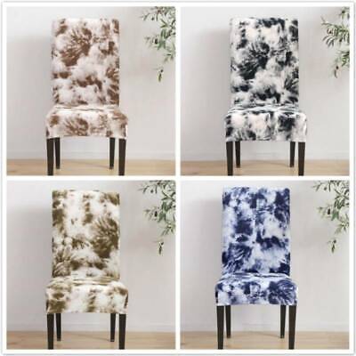 Dining Chair Covers Floral Printed Slipcover Seat Cover Wedding Party Decor S
