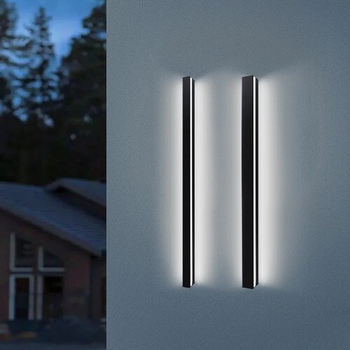 Long Wall Light outdoor Waterproof Modern Long Strip LED lighting wall lamp IP65 - Bild 2 von 27