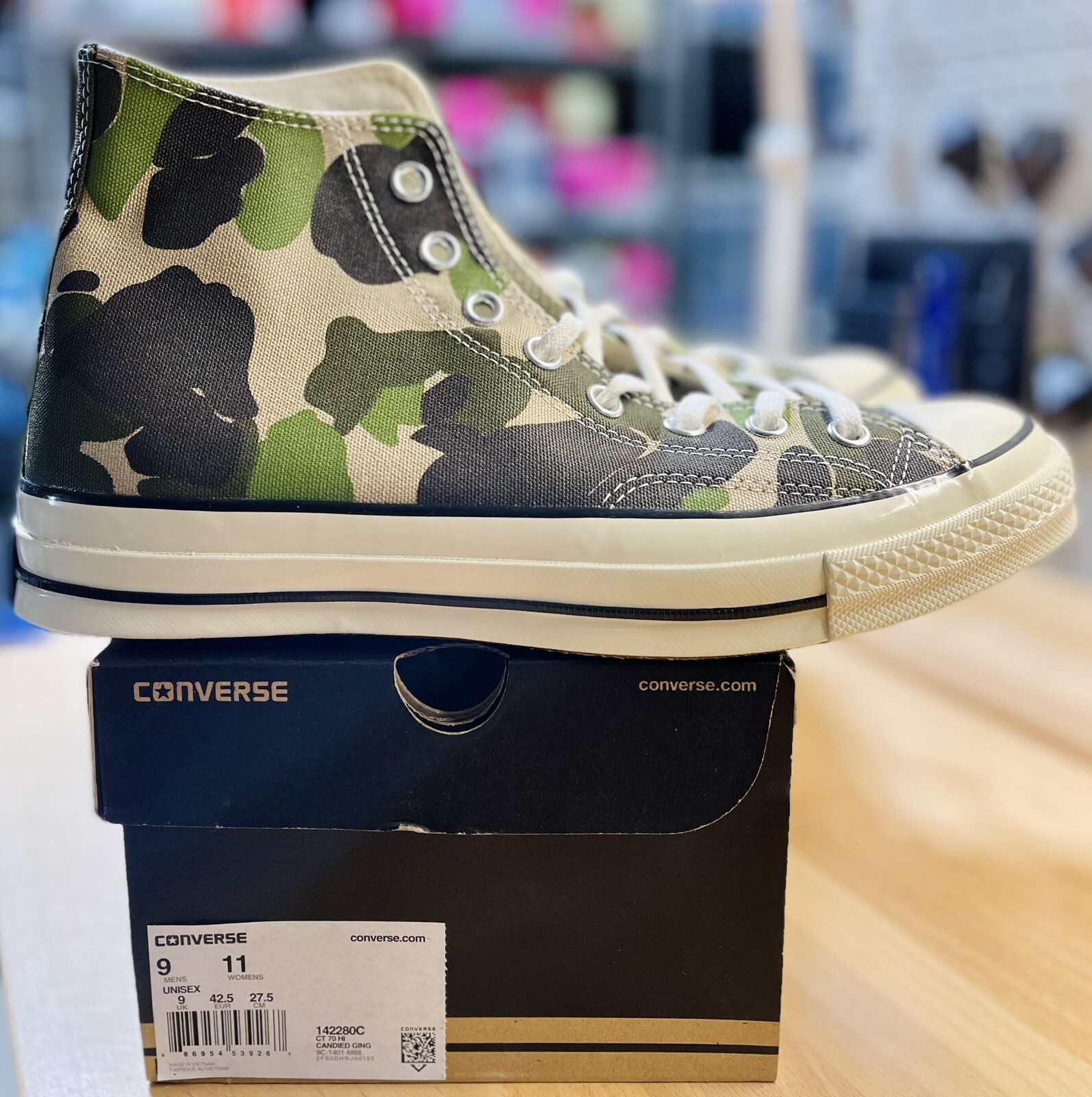 camouflage converse shoes
