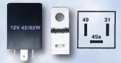 Max 98 W Relais Unité 3 broches FL3 2 x 5 W Centrale clignotante unités 12 V 21 W x 4