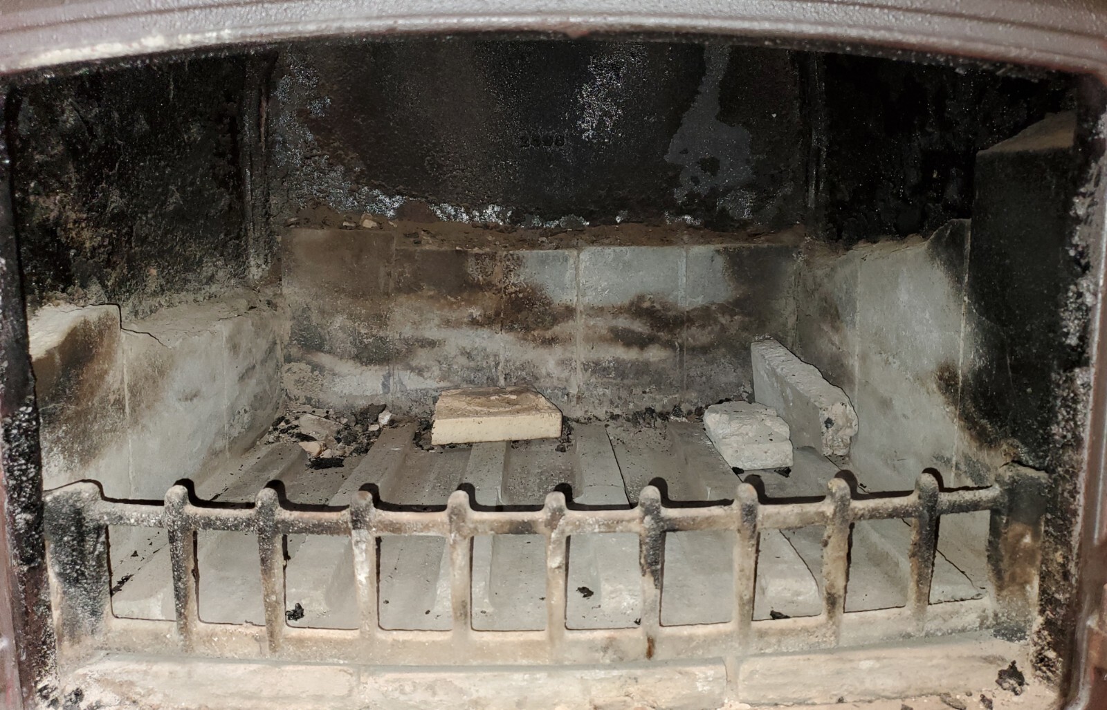 Vintage Morso 1125 Cast Iron Wood Burning Stove, 1970's Danish Modern