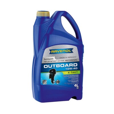 RAVENOL Outboardoel 4T SAE 10W-40 4 L