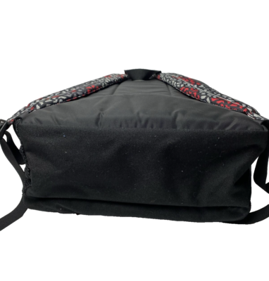 L L Bean Comfort Carry Large Backpack Black/ Grey/ Red 4 