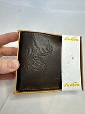 Innova Leather Moosehead Men  s Wallet