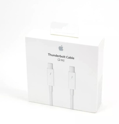 Apple Thunderbolt 2.0 m Cable - White (MD861ZM/A) New - SEALED
