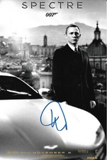Christoph Waltz "James Bond" autograph signed 20x30 cm picture 
