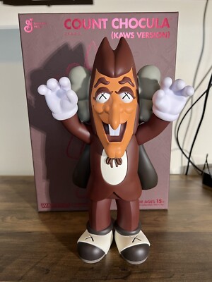 SEALED KAWS general Mills Cereal Monster Count Chocula Brand SEALED KAWS general Mills Cereal Monster Count Chocula Brand