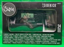 Sizzix Tim Holtz Sidekick Black Embossing Machine 24 Piece Kit 664175 BRAND NEW