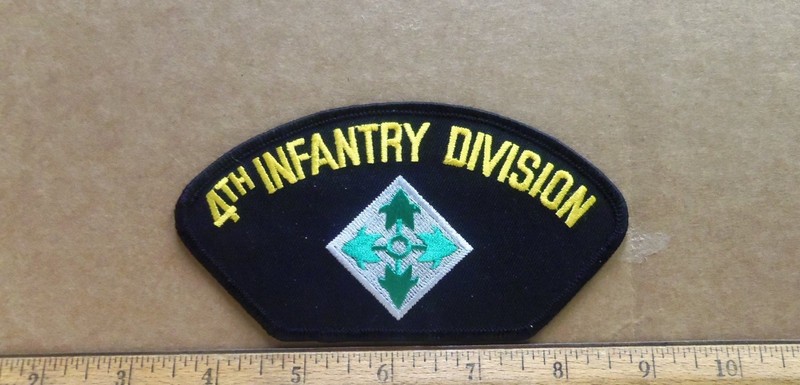 US Army - 4th Infantry Division Embroidered Patch 